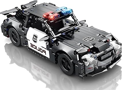 Policijski automobil set za gradnju od 487 delova