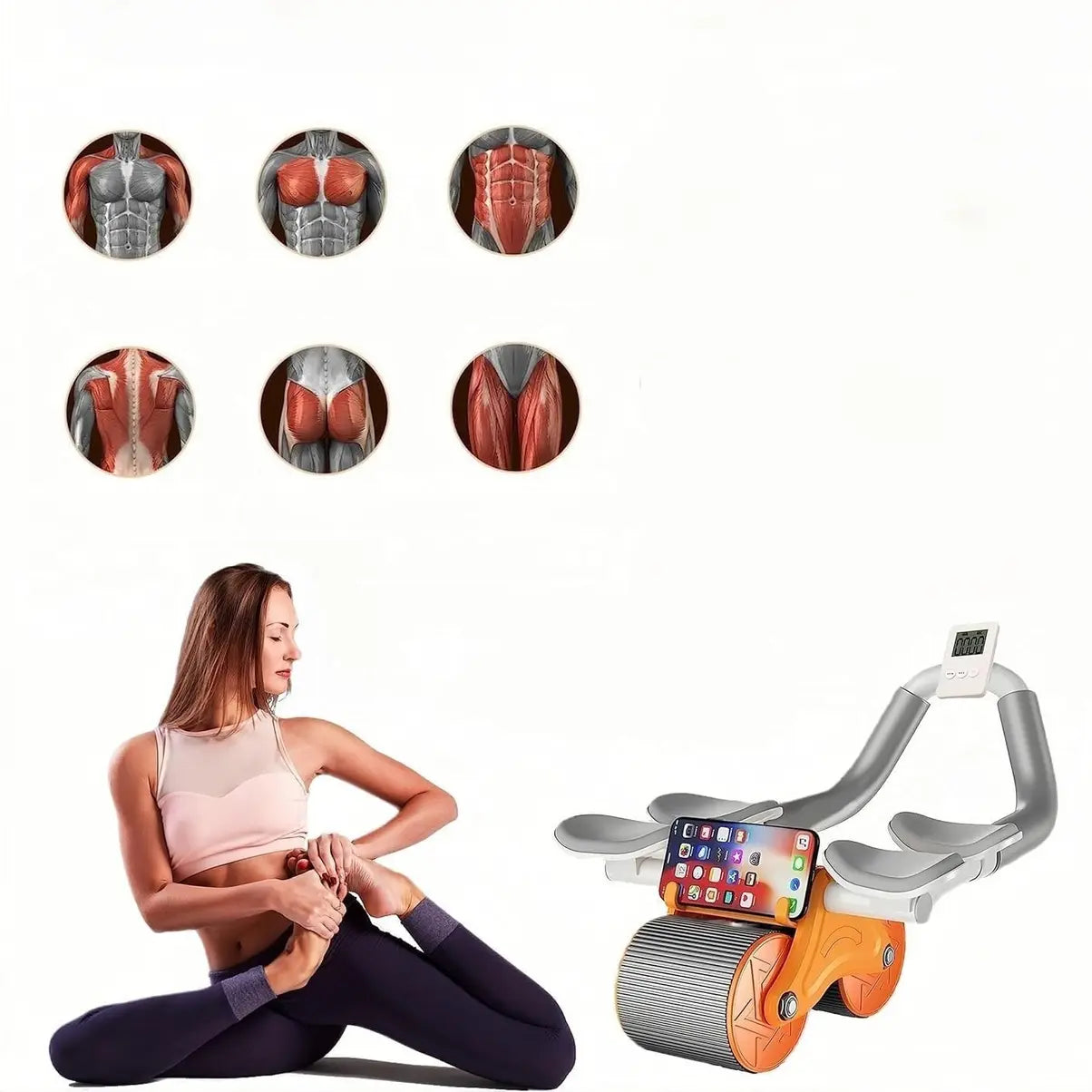 3u1 Pametni Točak za Roller sa Podrškom za Laktove