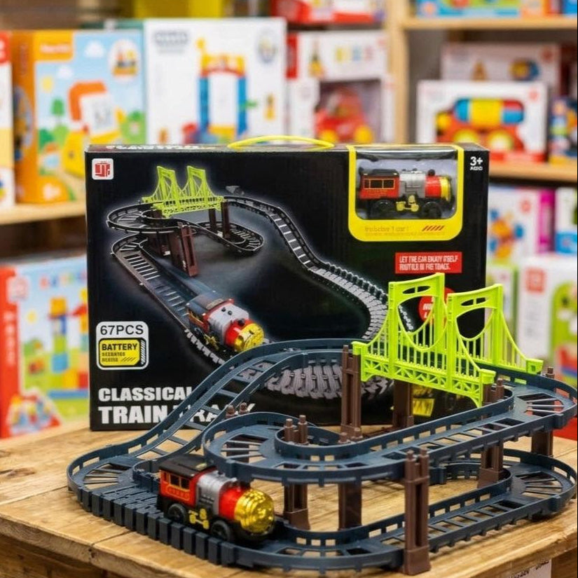 Retro Express – Veliki set sa šinama (38 delova)